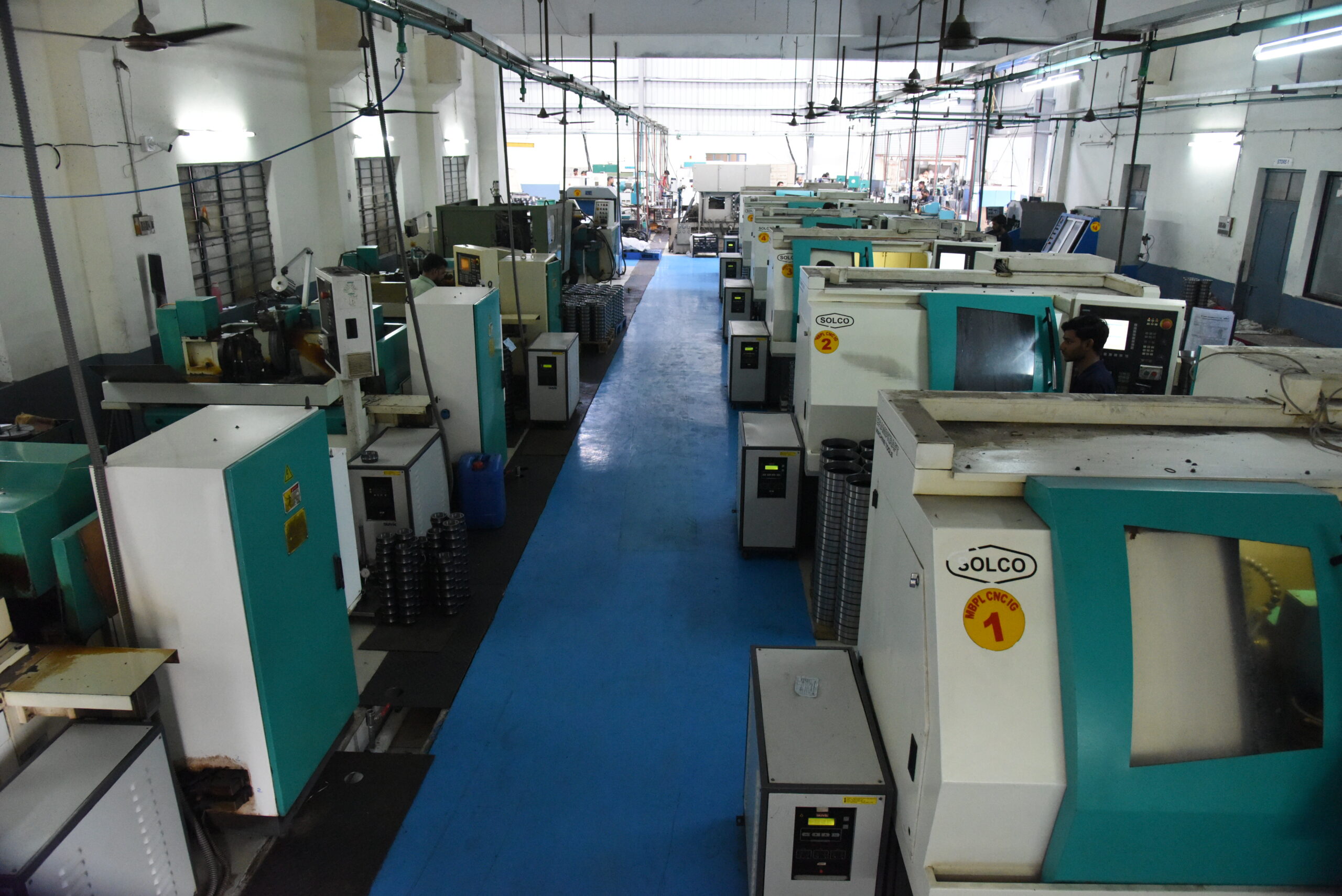 CNC Machine - manufactruing process - Marc Bearings Pvt. Ltd - India