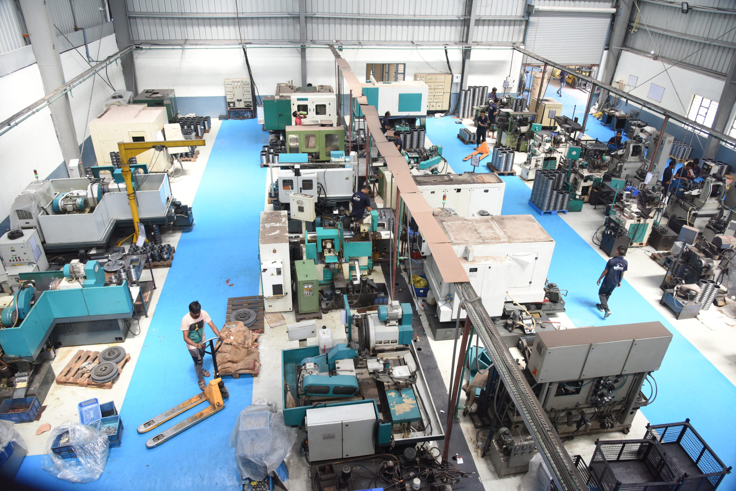 CNC Machine production process - Marc Bearings Pvt. Ltd - India