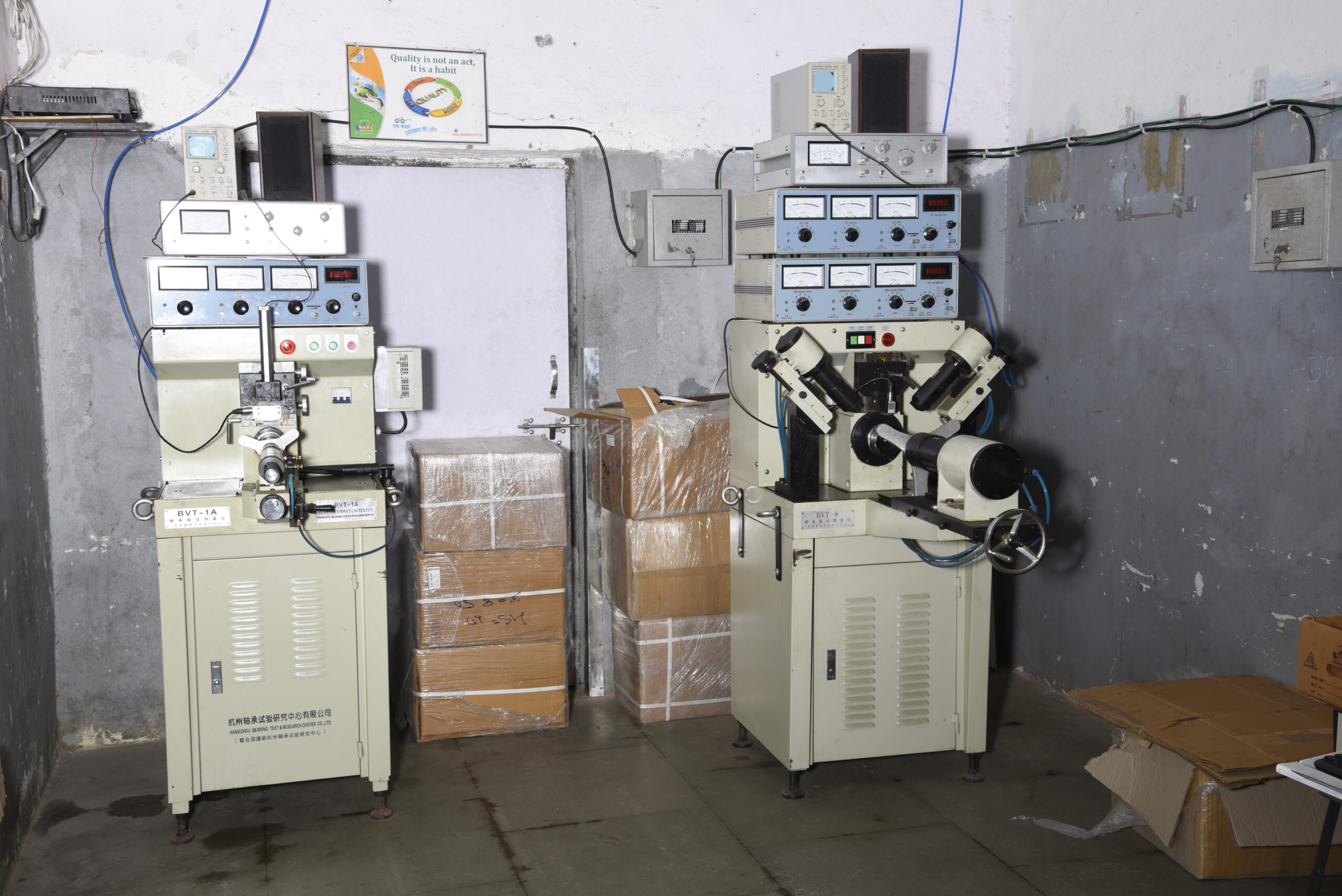 Noise and Vibration Testing Machine - Marc Bearings Pvt. Ltd. - India
