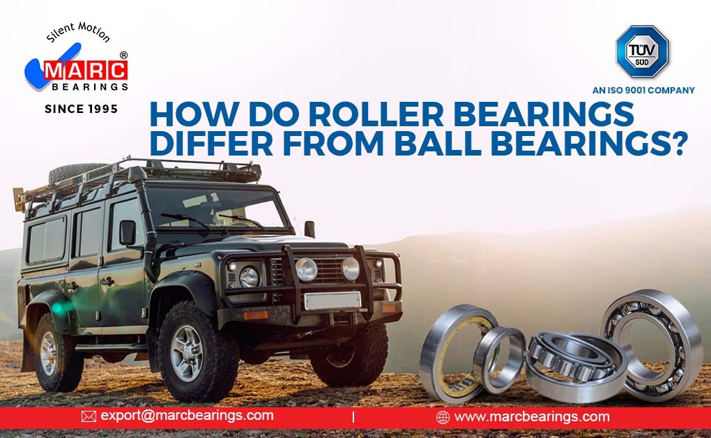 How do Roller Bearings Differ from Ball Bearings?